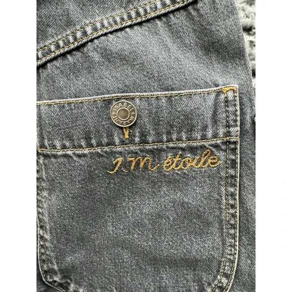ISABEL MARANT Gray High Rise Neko Trouser Jeans Pants Size 34 (24x30)